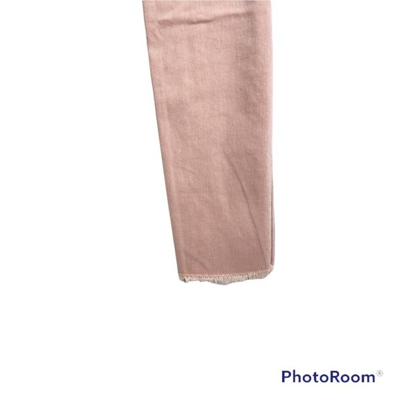 American Eagle Outfitters jeggings crop in pale pink size 2 - Picture 6 of 8